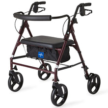 Load image into Gallery viewer, Medline Standard Bariatric Heavy Duty Rollator