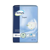 TENA Super Incontinence Adult Diapers, Maximum Absorbency