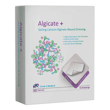 Load image into Gallery viewer, Algicate + Gelling Calcium Wound Dressing 10 / 4in x 4in