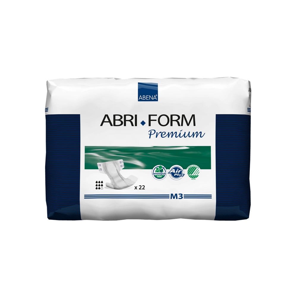 Abena Abri-Form Premium Adult Diapers with Tabs, M3