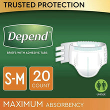 Load image into Gallery viewer, Depend Protection Diapers with Tabs, Maximum