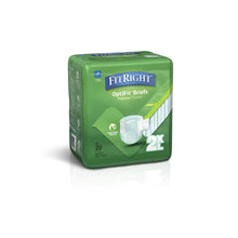 Load image into Gallery viewer, FitRight OptiFit Plus Adult Incontinence Briefs, Heavy Absorbency