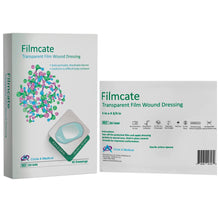 Load image into Gallery viewer, Filmcate Transparent Film Wound Dressing 50/ 4in x 4 3/4in