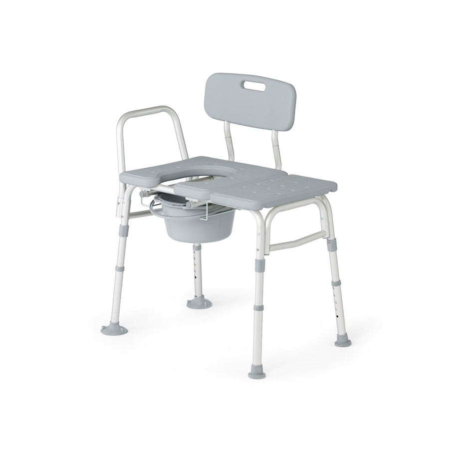 Medline Combination Transfer Bench and Commode