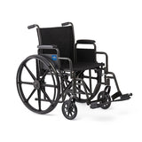 Medline 16” Basic Wheelchair w/SF-K001