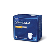 Load image into Gallery viewer, Medline Extended Wear Briefs with Tabs, Overnight Absorbency