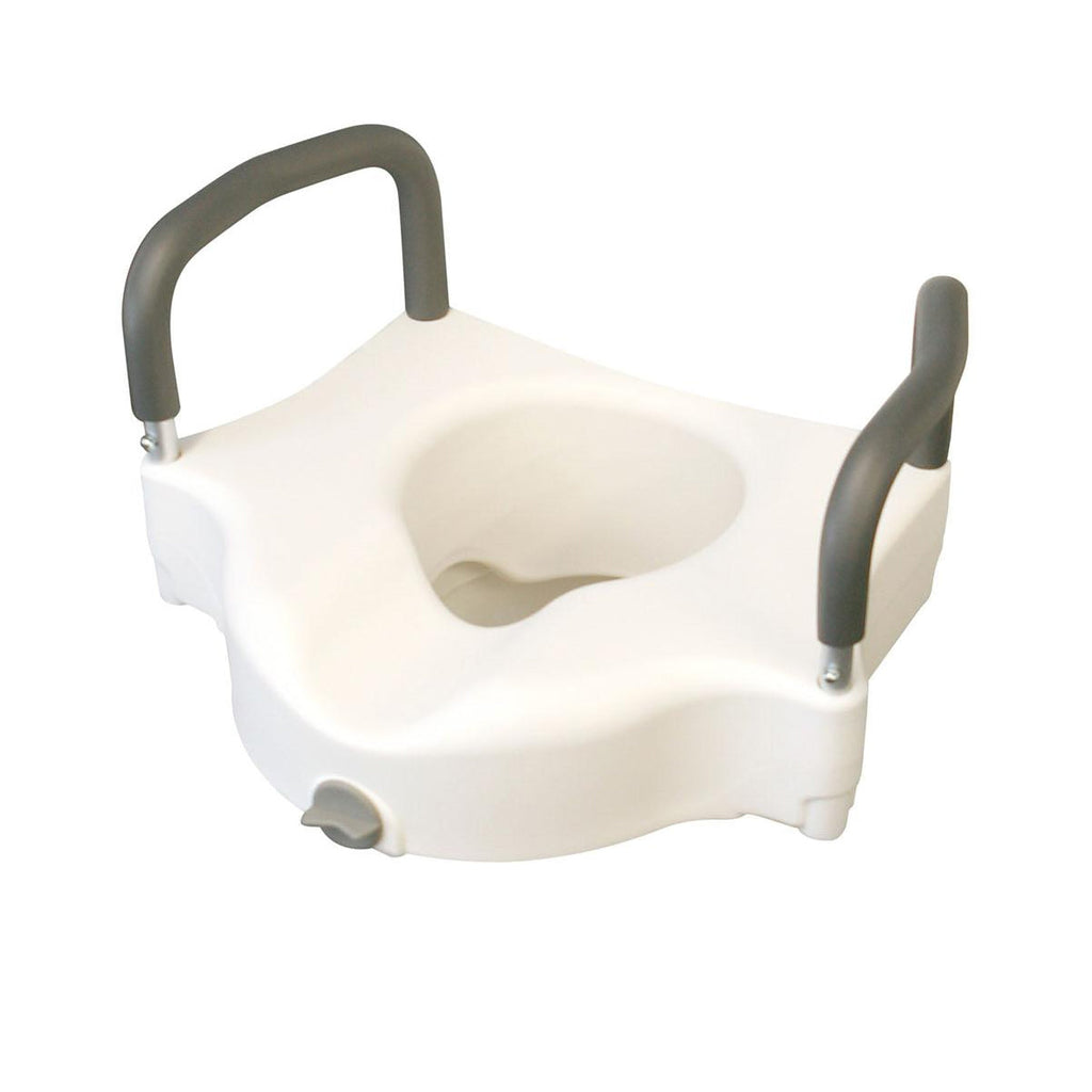 Medline Locking Raised Toilet Seats with Arms