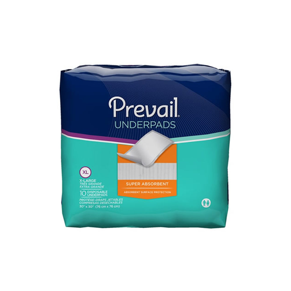 Prevail Super Absorbent Total Care Underpads