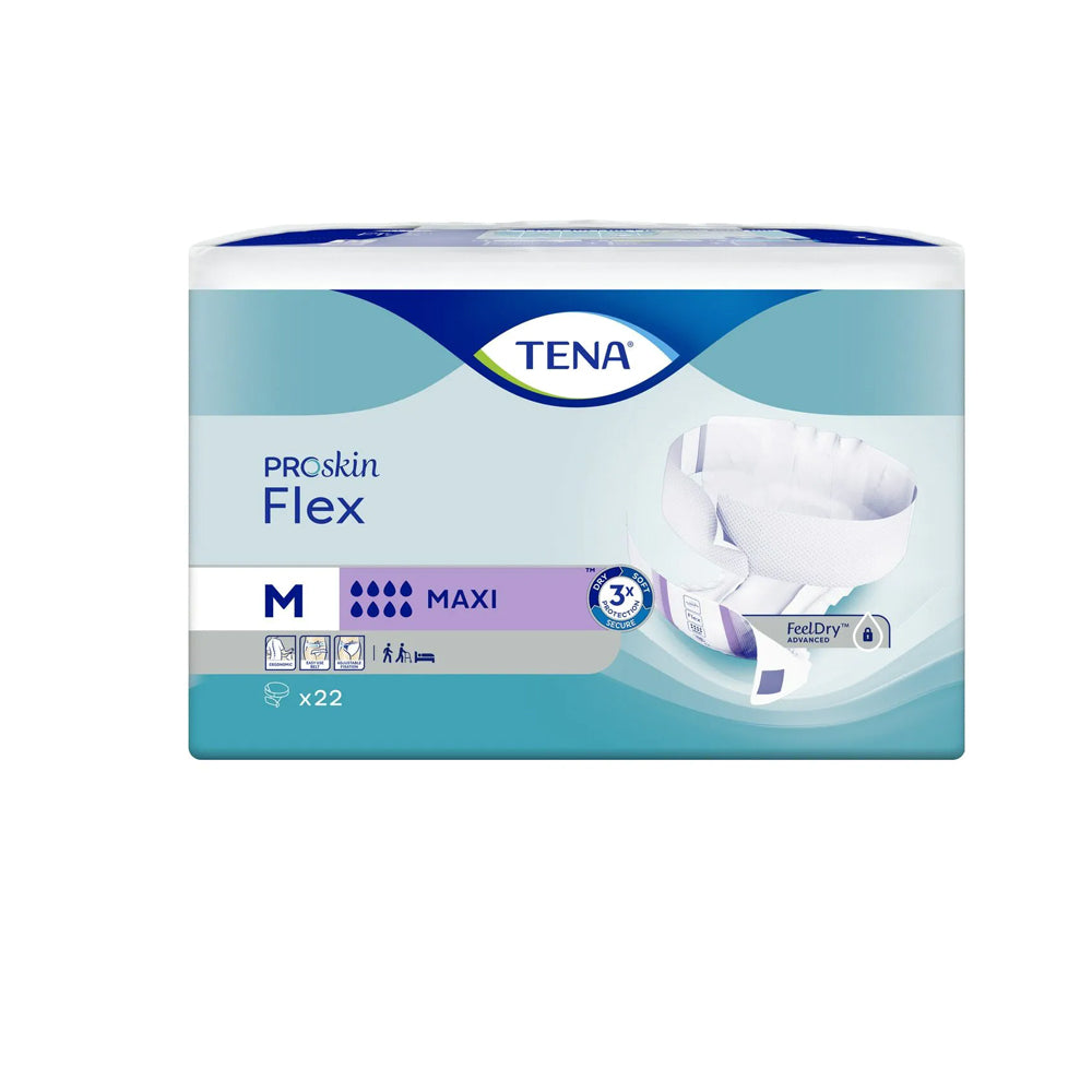 TENA ProSkin Flex Maxi Adult Diapers, Maximum Absorbency