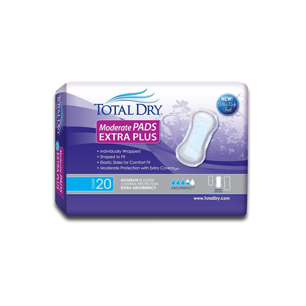 TotalDry Moderate Pads Extra Plus