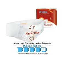 Load image into Gallery viewer, Tranquility Hi-Rise Bariatric Disposable Adult Diapers with Tabs, Maximum
