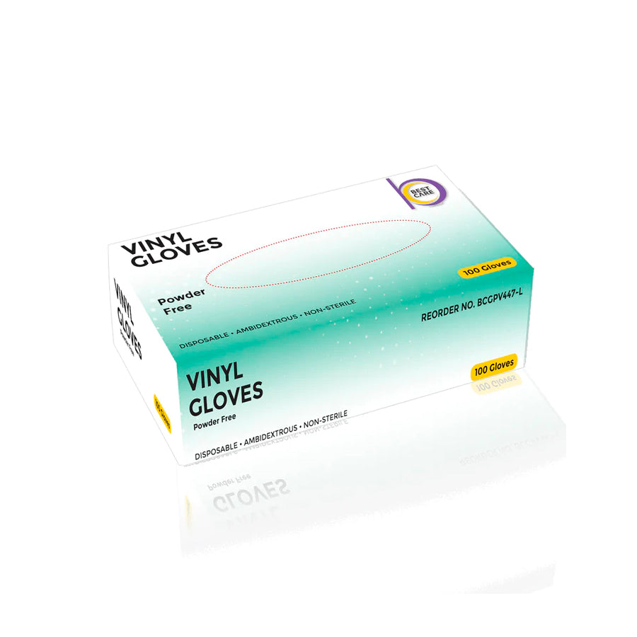 Vinyl Examination Gloves - Single Box
